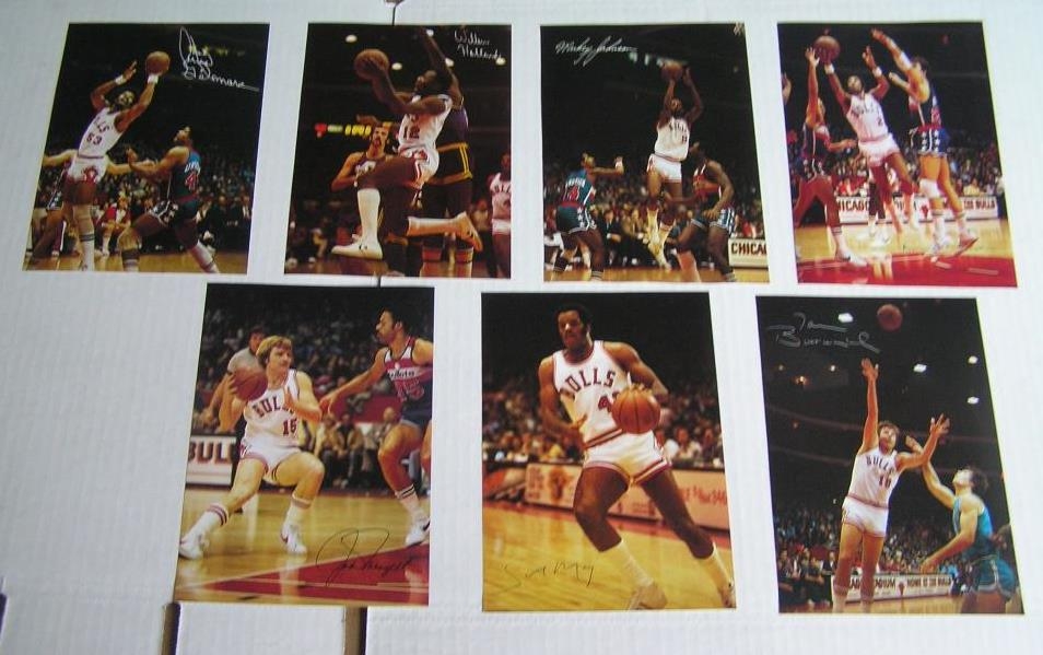 1977 78 Nba Chicago Bulls White Hen Pantry Set 7